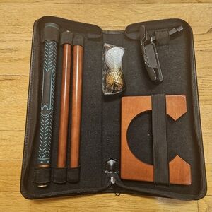 Executive Travel Indoor Golf Putter Set - Gift for Dad
